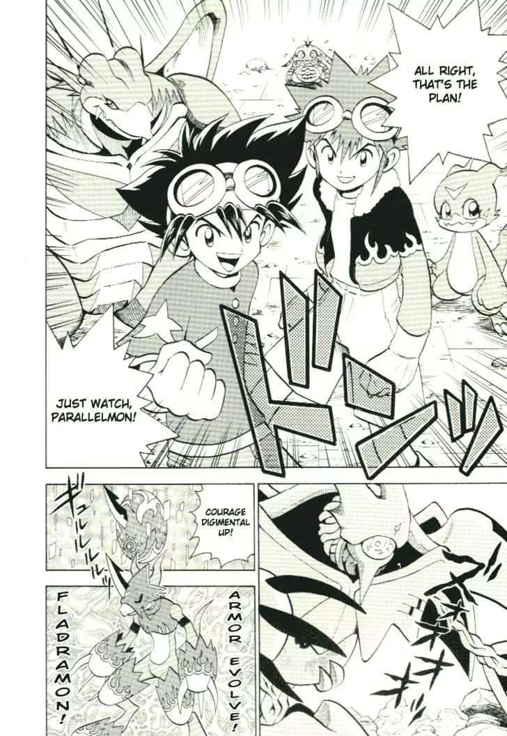 Digimon Adventure V-Tamer 01 Chapter 28.5 page 36 - Chapter 28.5: Special - Double Tamer!! The Great Super Dimension Battle!!