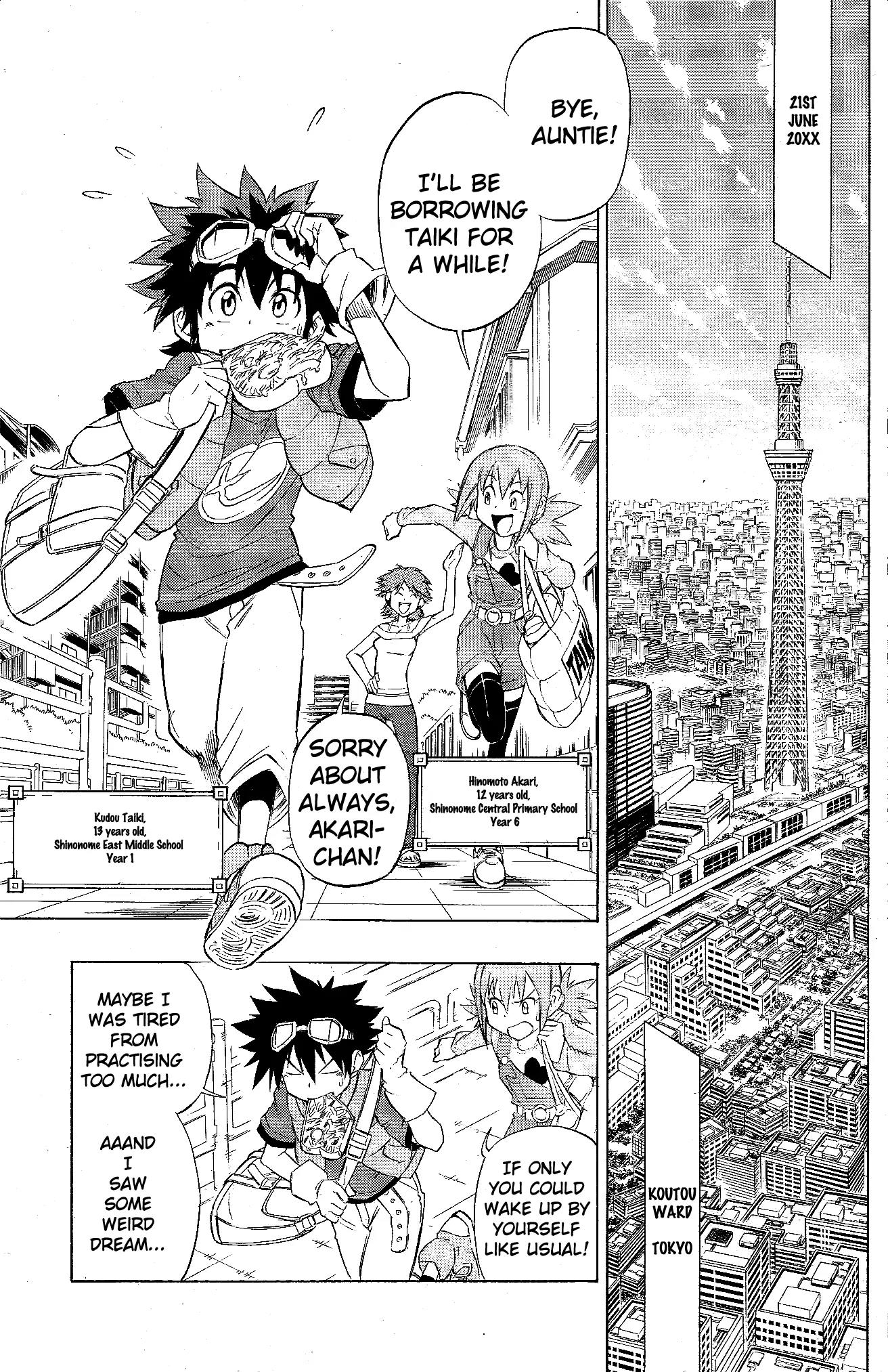 Digimon Cross Wars Chapter 1 page 9 - Chapter 1