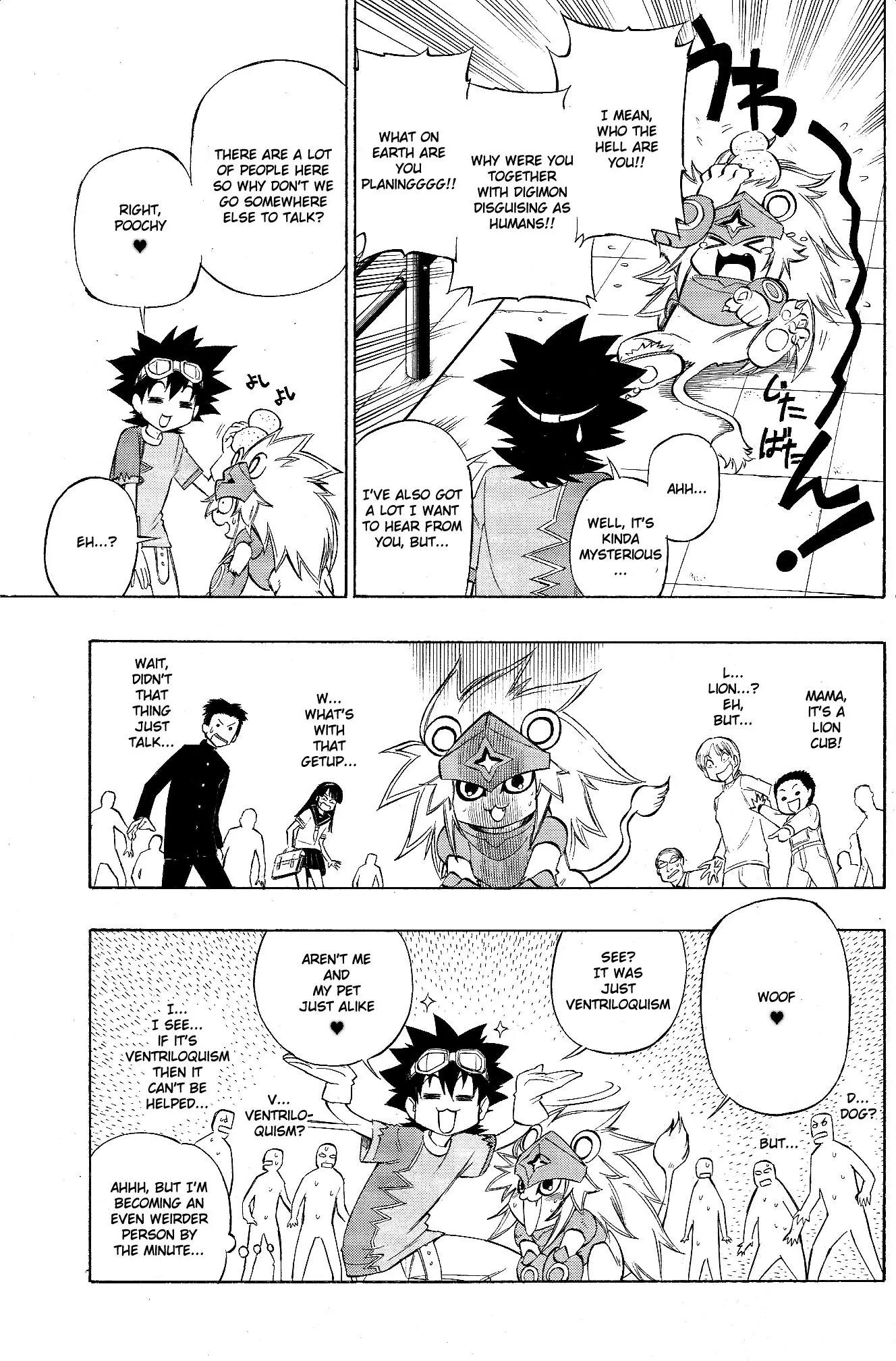 Digimon Cross Wars Chapter 13 page 18 - Chapter 13