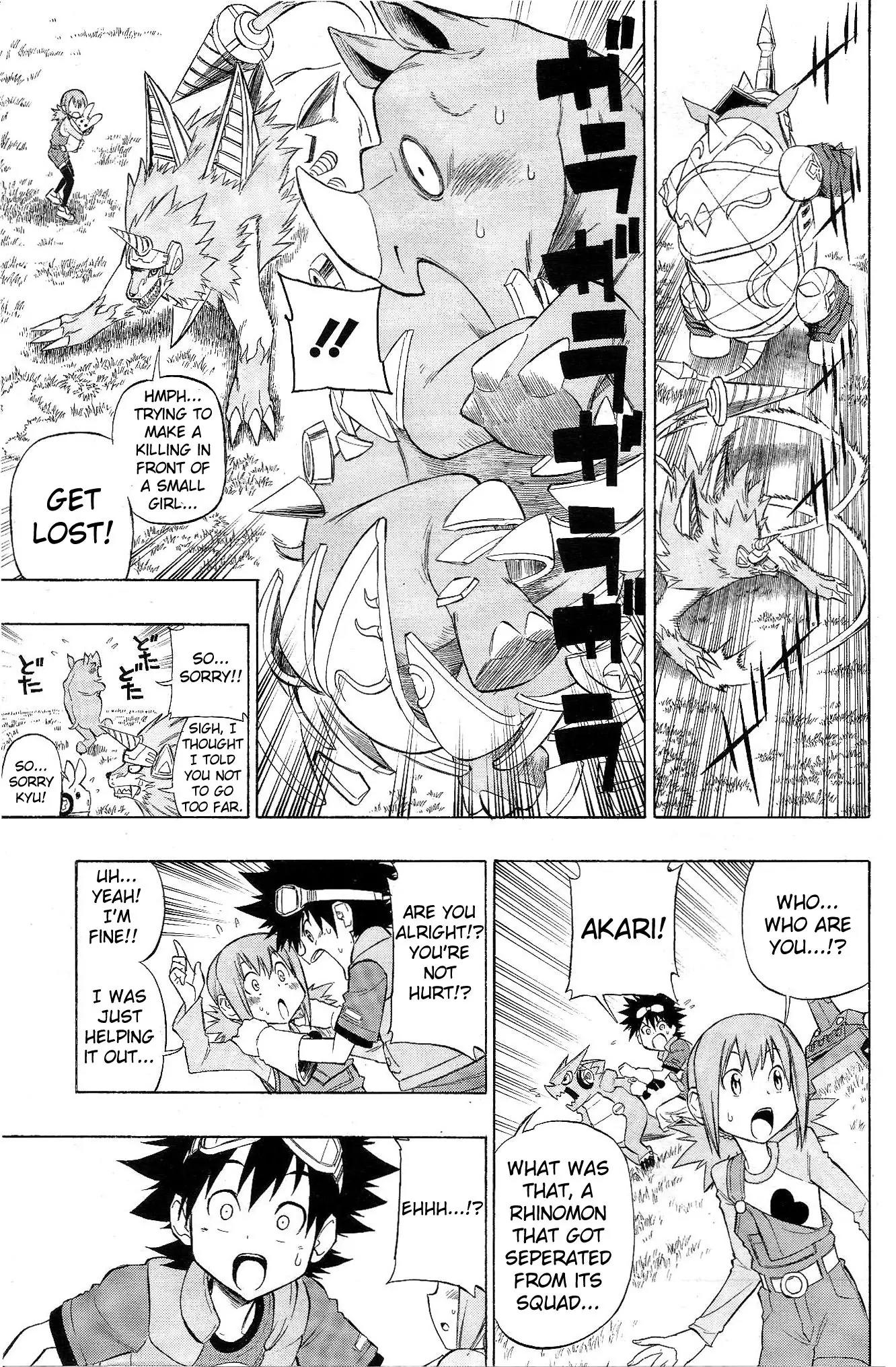 Digimon Cross Wars Chapter 2 page 13 - Chapter 2