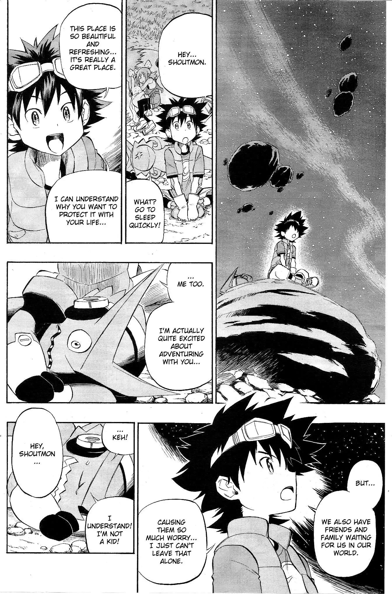 Digimon Cross Wars Chapter 2 page 18 - Chapter 2