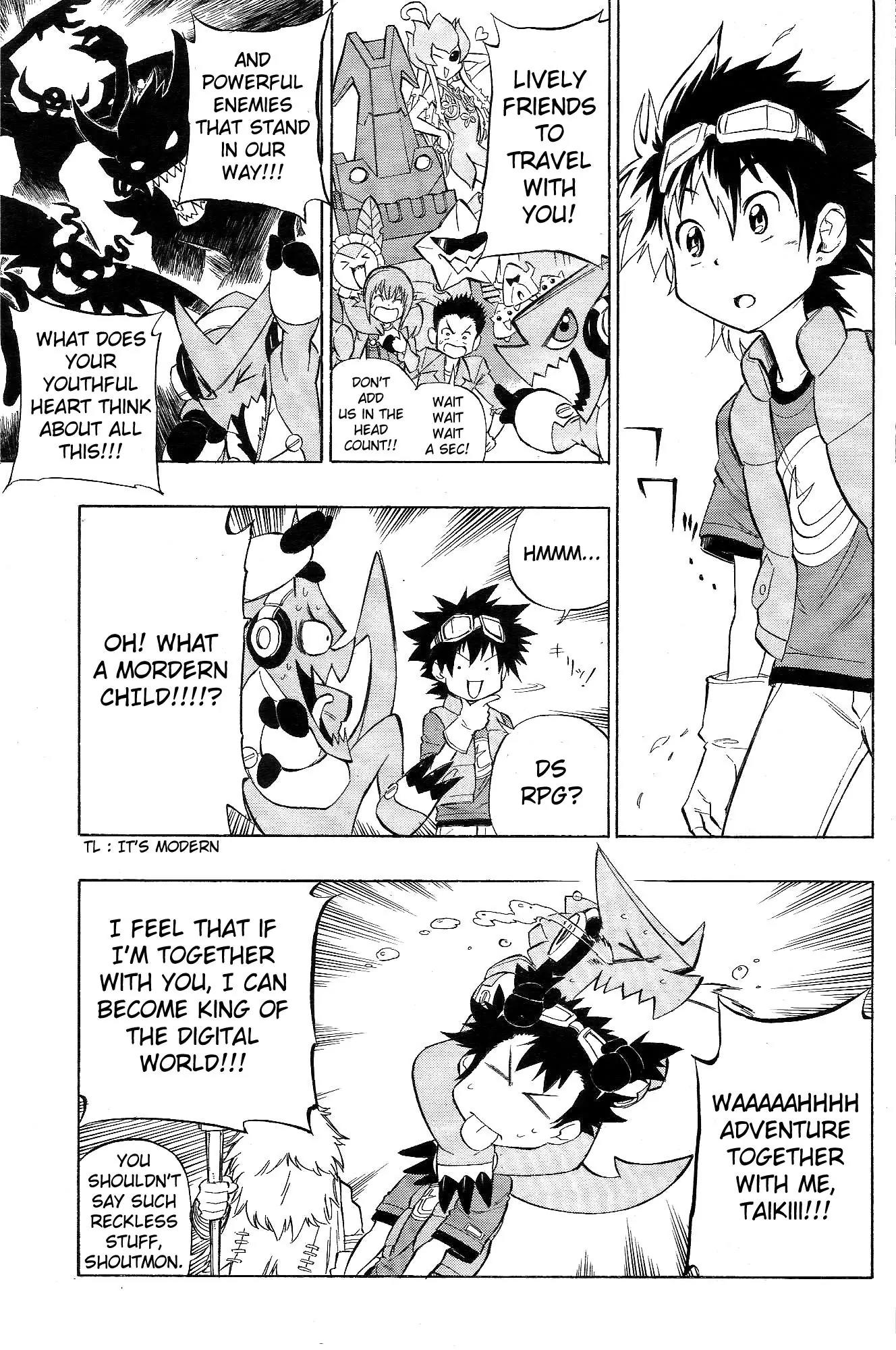 Digimon Cross Wars Chapter 2 page 8 - Chapter 2