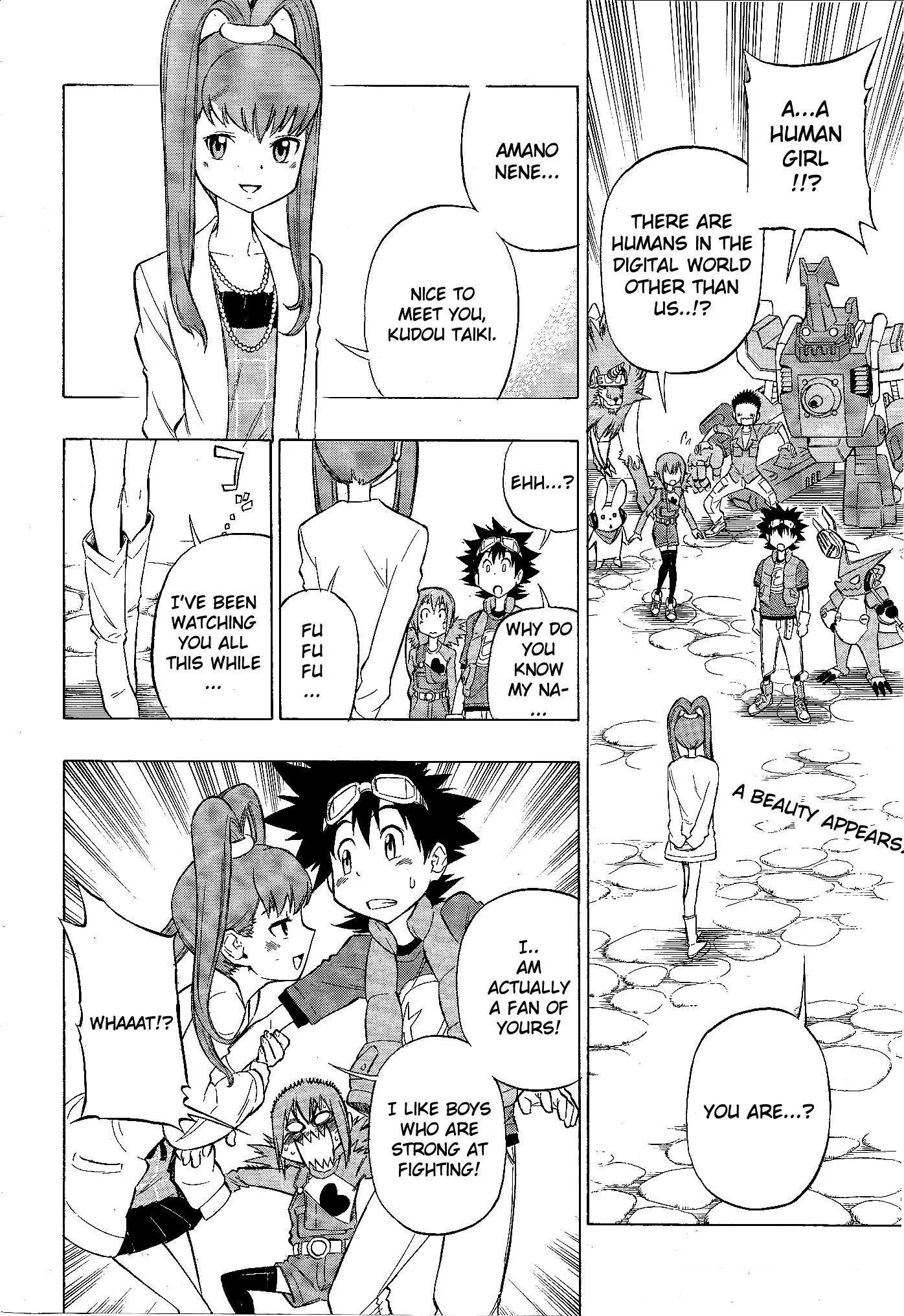 Digimon Cross Wars Chapter 3 page 3 - Chapter 3