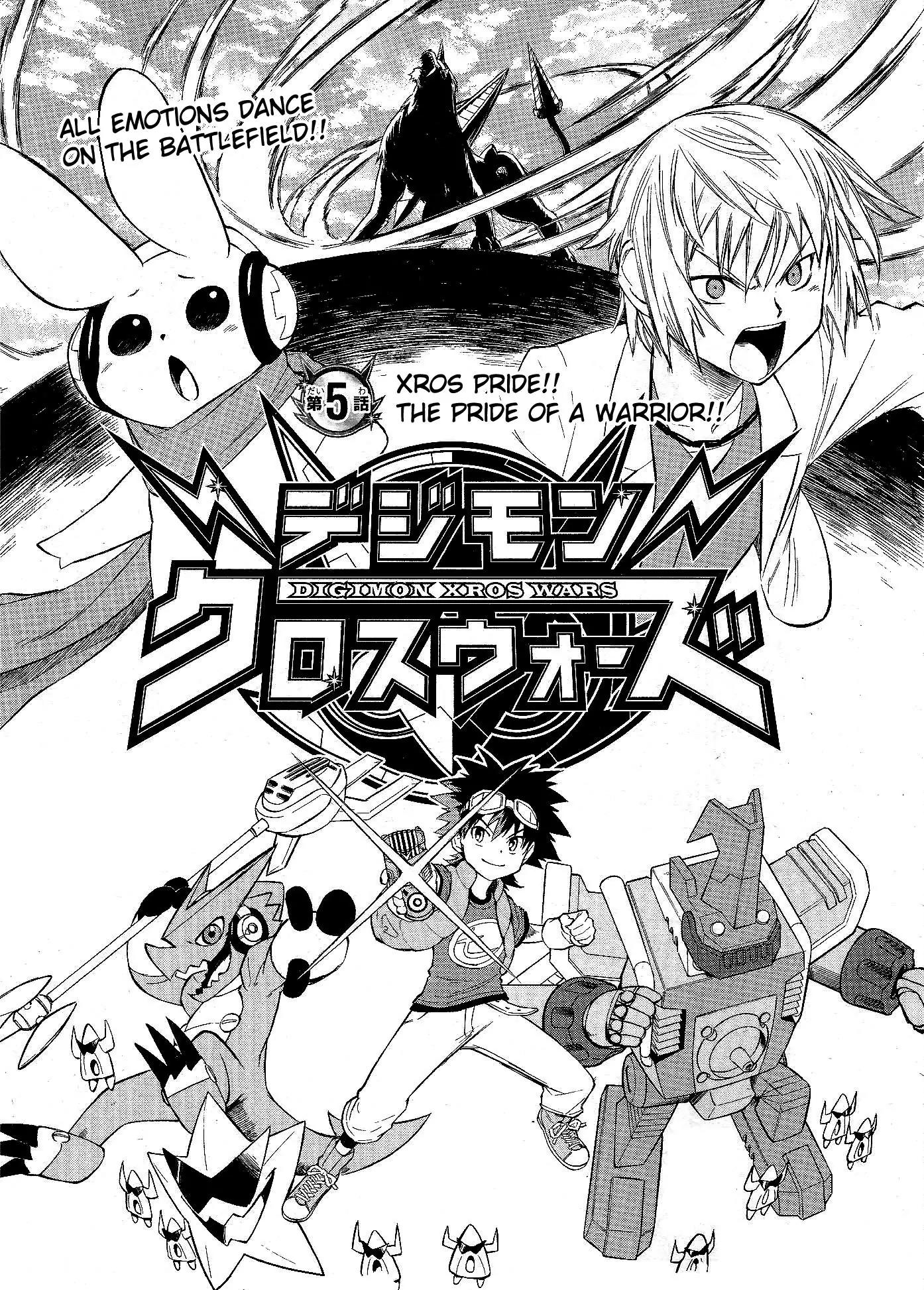 Digimon Cross Wars Chapter 5 page 2 - Chapter 5