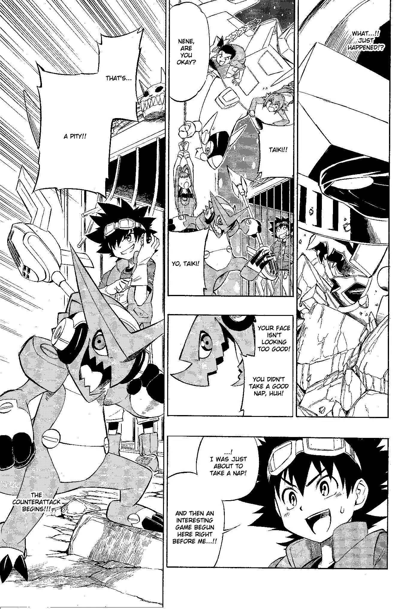 Digimon Cross Wars Chapter 9 page 30 - Chapter 9