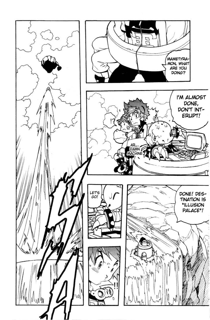 Digimon D-Cyber Chapter 10 page 1 - Chapter 10: Duke's Appearance