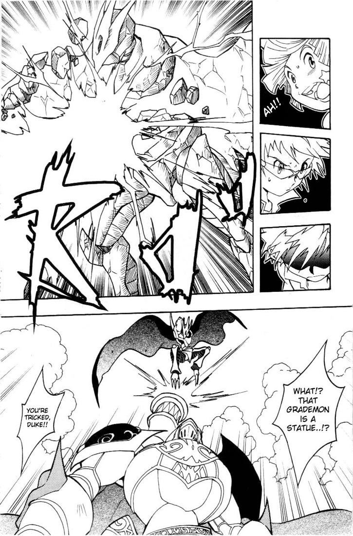Digimon D-Cyber Chapter 10 page 14 - Chapter 10: Duke's Appearance
