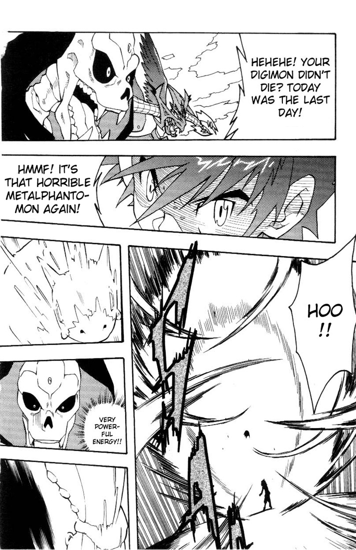 Digimon D-Cyber Chapter 11 page 10 - Chapter 11: Reborn