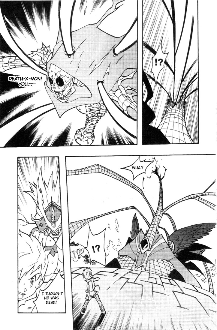 Digimon D-Cyber Chapter 12 page 13 - Chapter 12: Saving a Friend