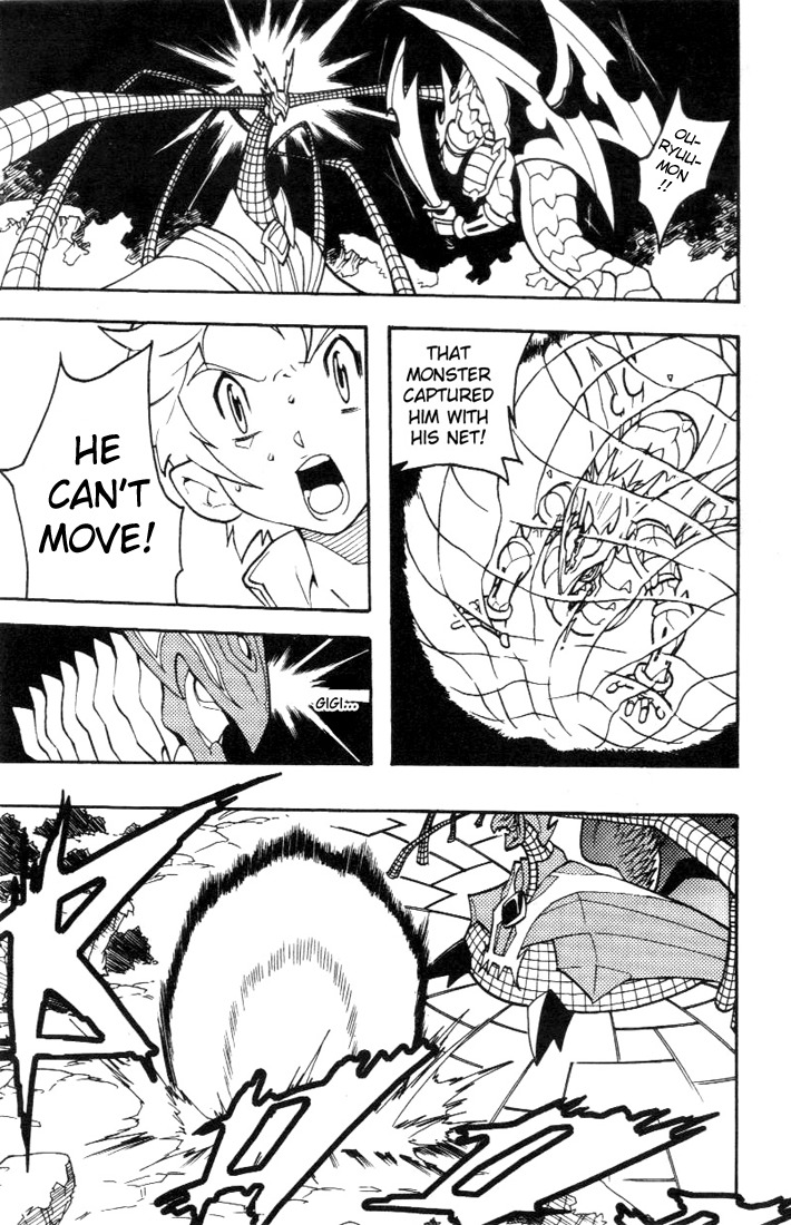 Digimon D-Cyber Chapter 12 page 14 - Chapter 12: Saving a Friend