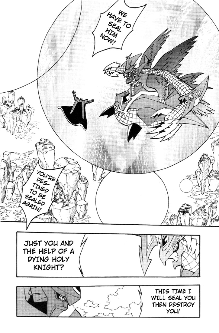 Digimon D-Cyber Chapter 13 page 12 - Chapter 13: Leader of the Holy Knights