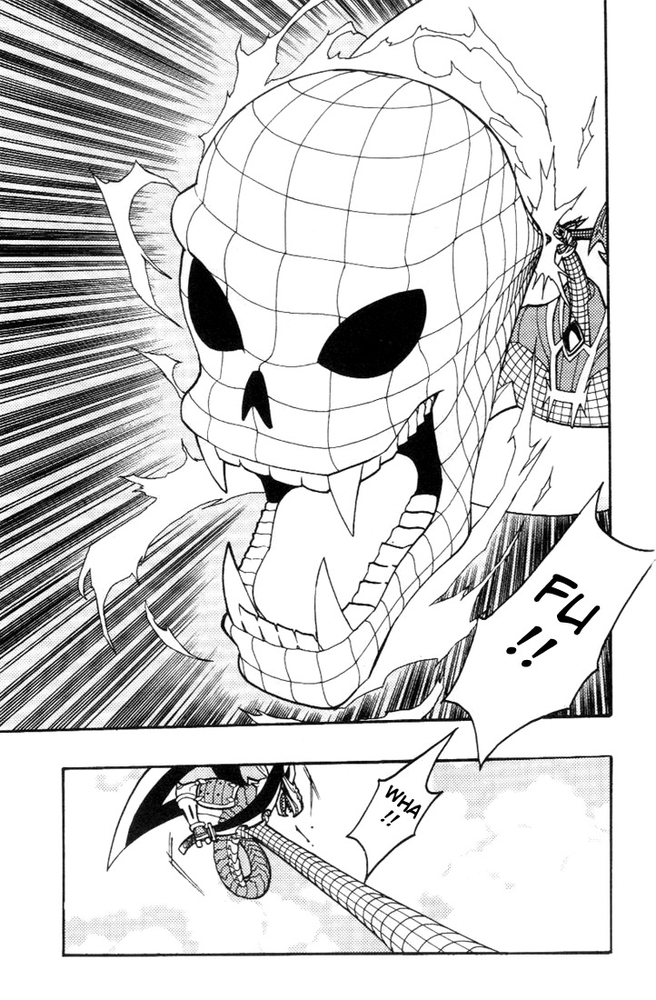 Digimon D-Cyber Chapter 13 page 17 - Chapter 13: Leader of the Holy Knights