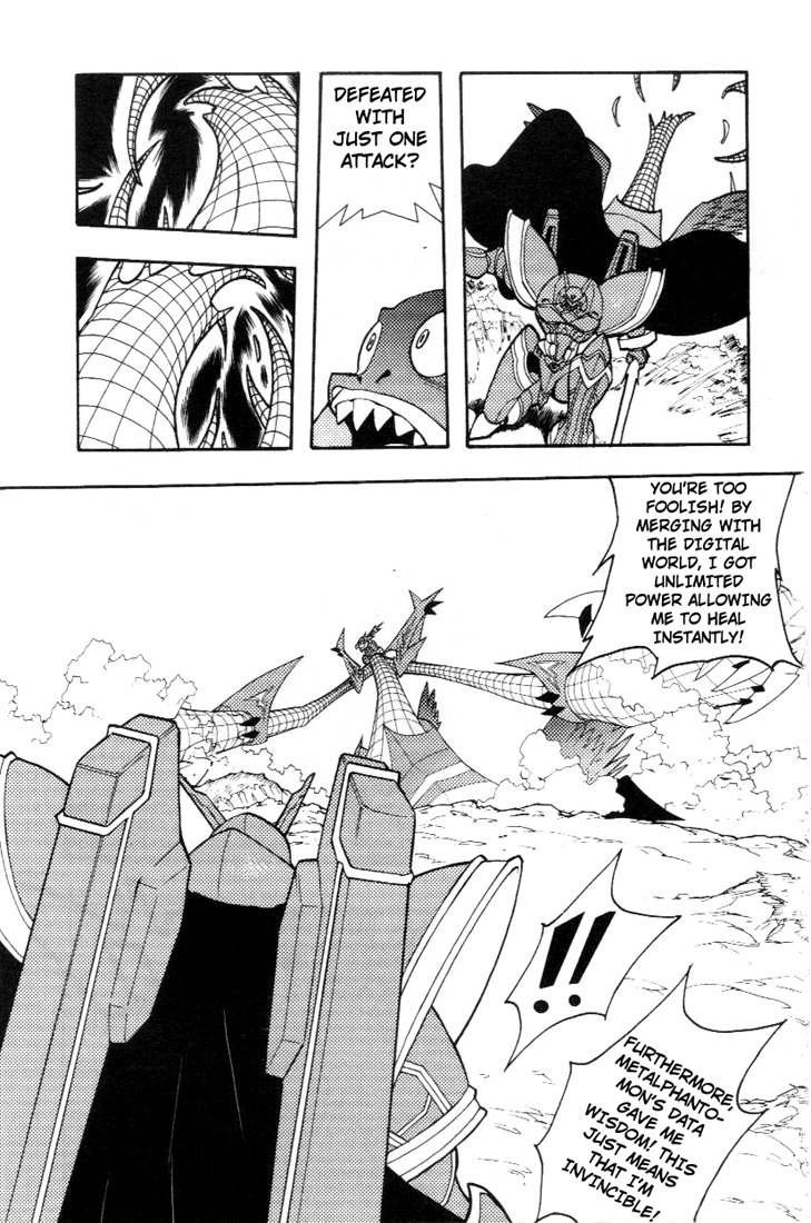 Digimon D-Cyber Chapter 13 page 5 - Chapter 13: Leader of the Holy Knights