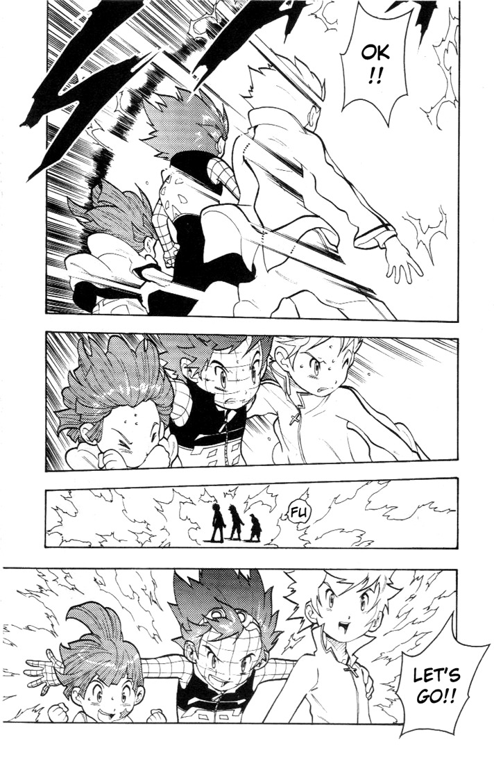 Digimon D-Cyber Chapter 14 page 10 - Chapter 14: Miraculous Ending