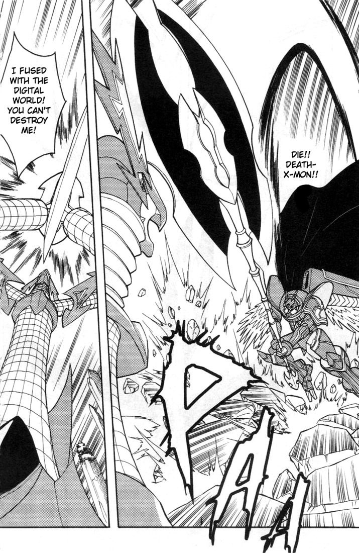 Digimon D-Cyber Chapter 14 page 14 - Chapter 14: Miraculous Ending