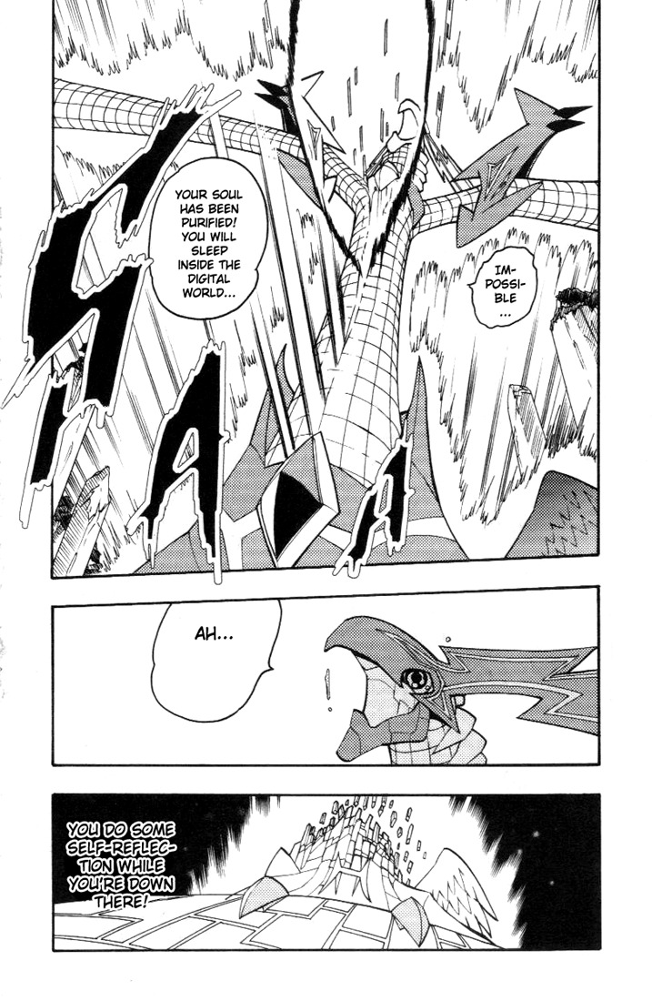 Digimon D-Cyber Chapter 14 page 17 - Chapter 14: Miraculous Ending