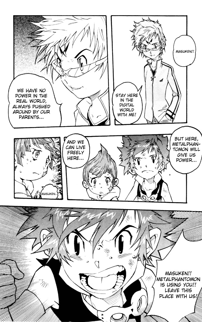 Digimon D-Cyber Chapter 2 page 10 - Chapter 2: To The Depths of Evil