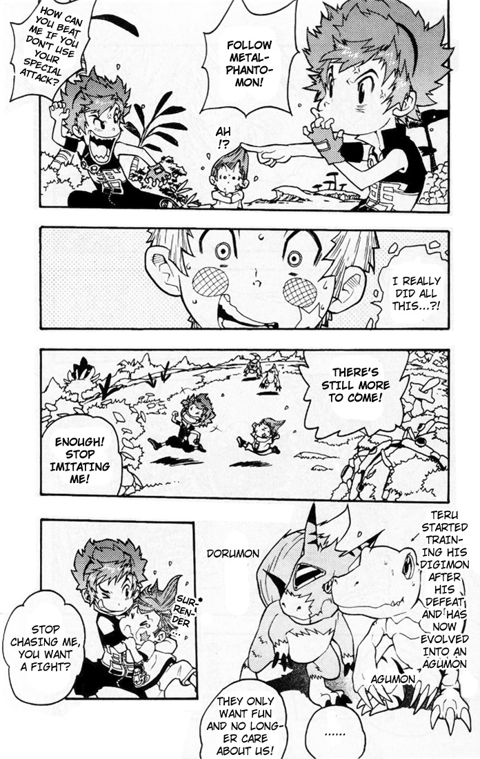 Digimon D-Cyber Chapter 2 page 4 - Chapter 2: To The Depths of Evil