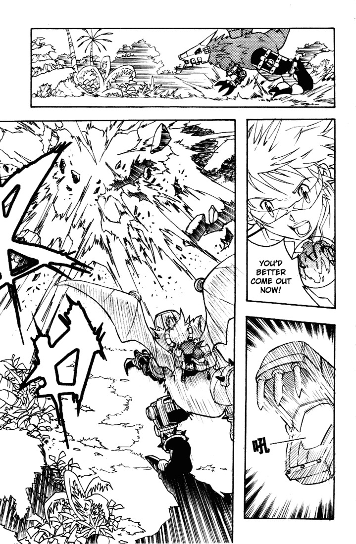 Digimon D-Cyber Chapter 5 page 13 - Chapter 5: 3 Tests