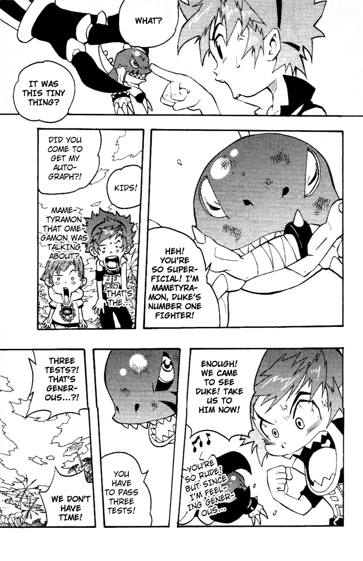 Digimon D-Cyber Chapter 5 page 15 - Chapter 5: 3 Tests