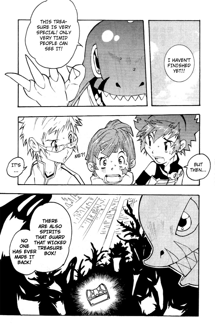 Digimon D-Cyber Chapter 5 page 17 - Chapter 5: 3 Tests