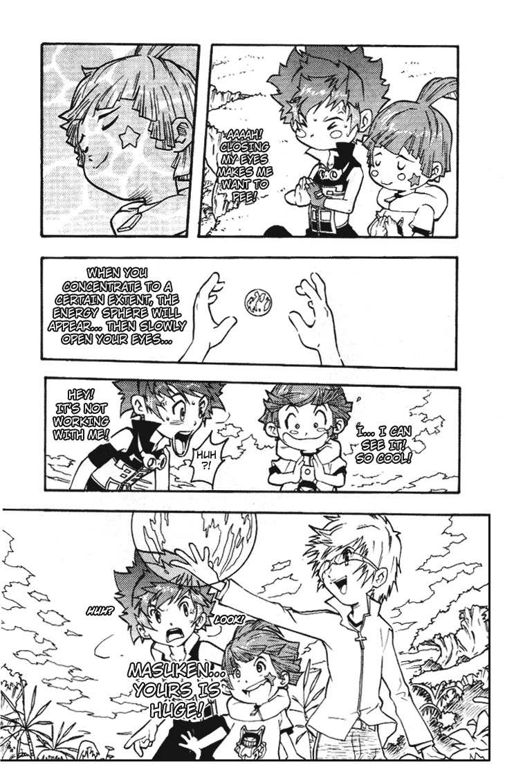 Digimon D-Cyber Chapter 5 page 5 - Chapter 5: 3 Tests