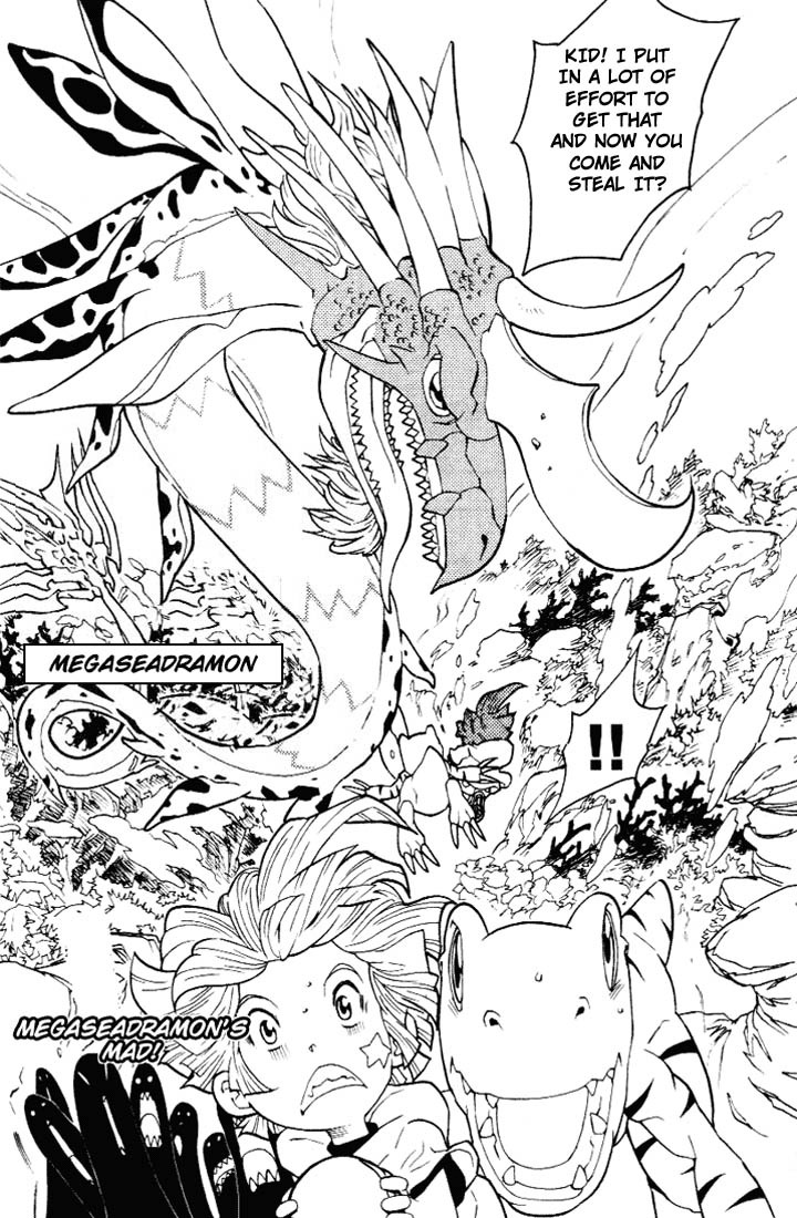 Digimon D-Cyber Chapter 6 page 11 - Chapter 6: Battle of Courage
