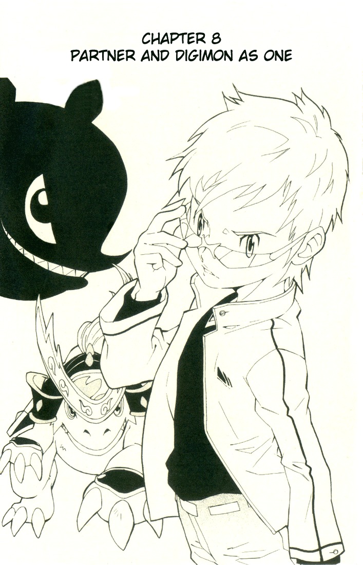 Digimon D-Cyber Chapter 8 page 3 - Chapter 8: Partner and Digimon as One