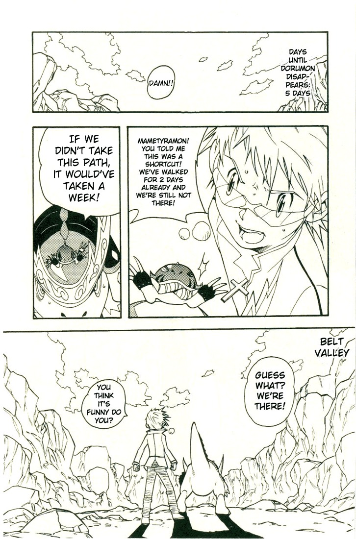 Digimon D-Cyber Chapter 8 page 4 - Chapter 8: Partner and Digimon as One