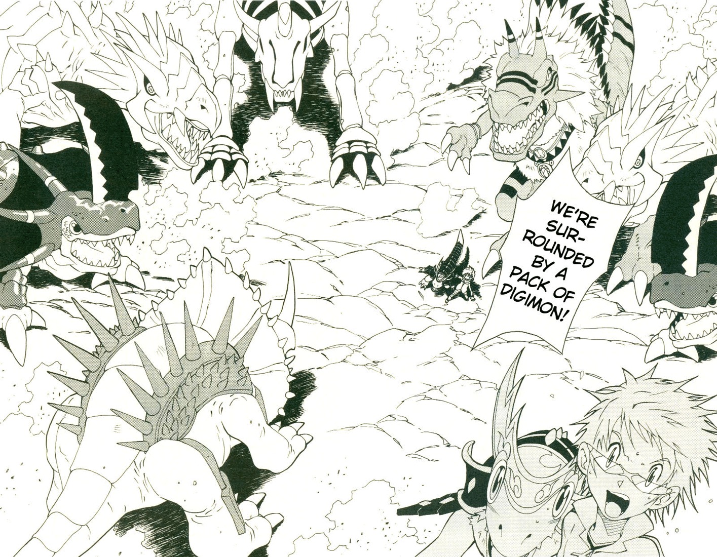 Digimon D-Cyber Chapter 8 page 6 - Chapter 8: Partner and Digimon as One