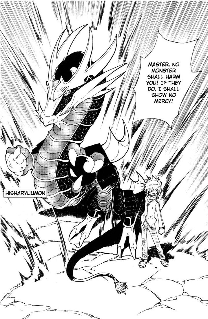 Digimon D-Cyber Chapter 8 page 9 - Chapter 8: Partner and Digimon as One