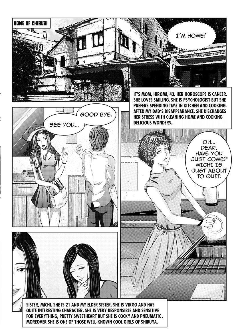Digimon: Data Hunters Chapter 1 page 11 - Chapter 1 : Awakening of Chirubi, Helpf of Akari and Bunnymon