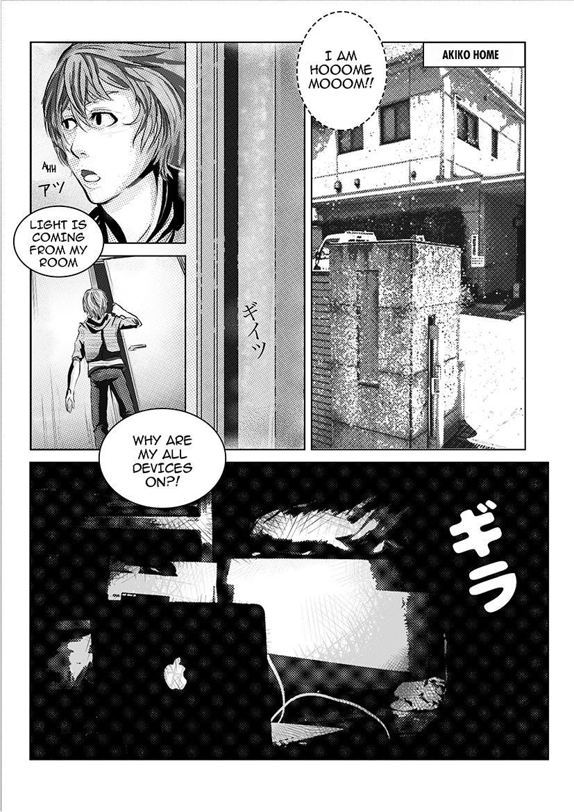Digimon: Data Hunters Chapter 1 page 19 - Chapter 1 : Awakening of Chirubi, Helpf of Akari and Bunnymon