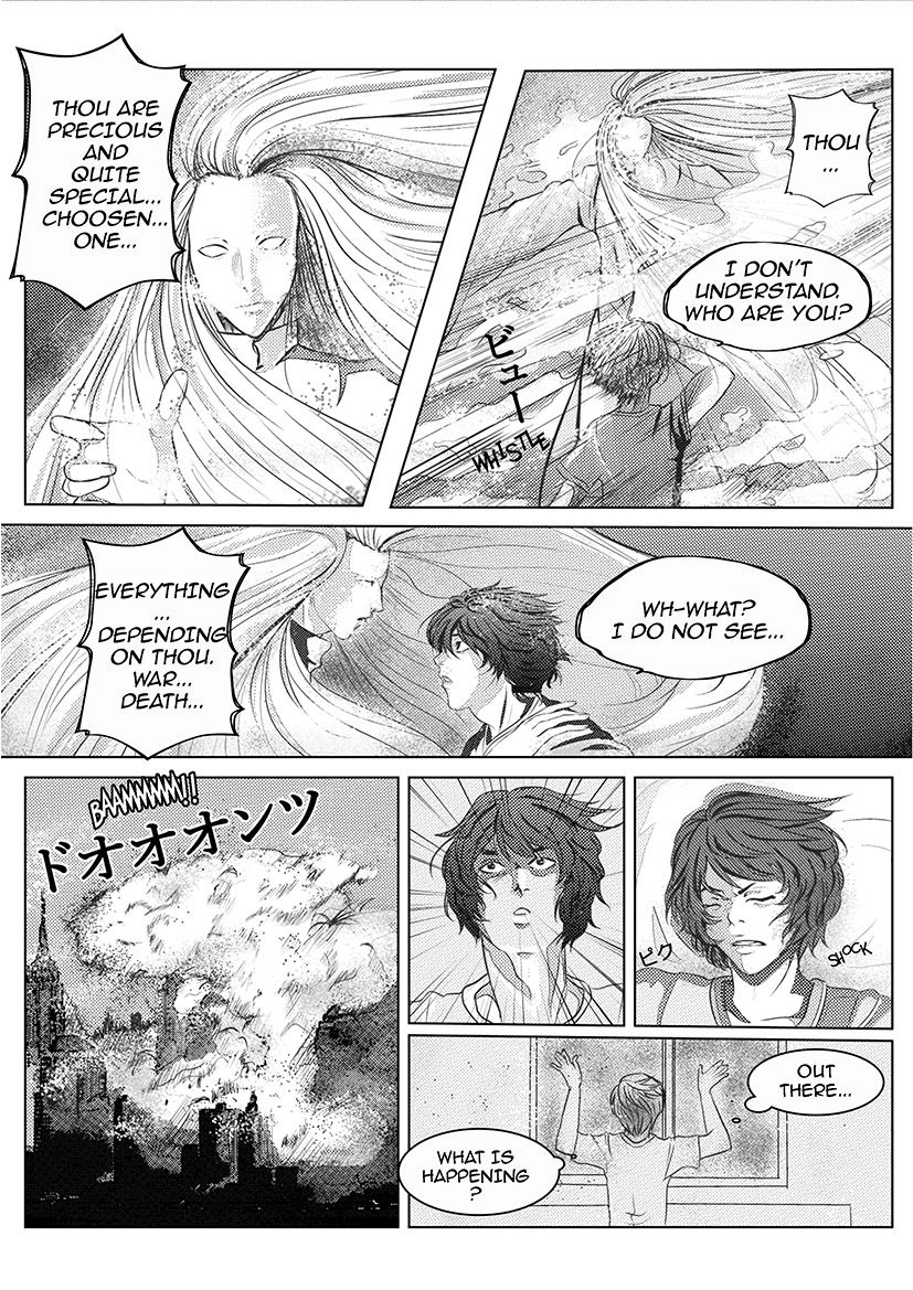 Digimon: Data Hunters Chapter 1 page 21 - Chapter 1 : Awakening of Chirubi, Helpf of Akari and Bunnymon
