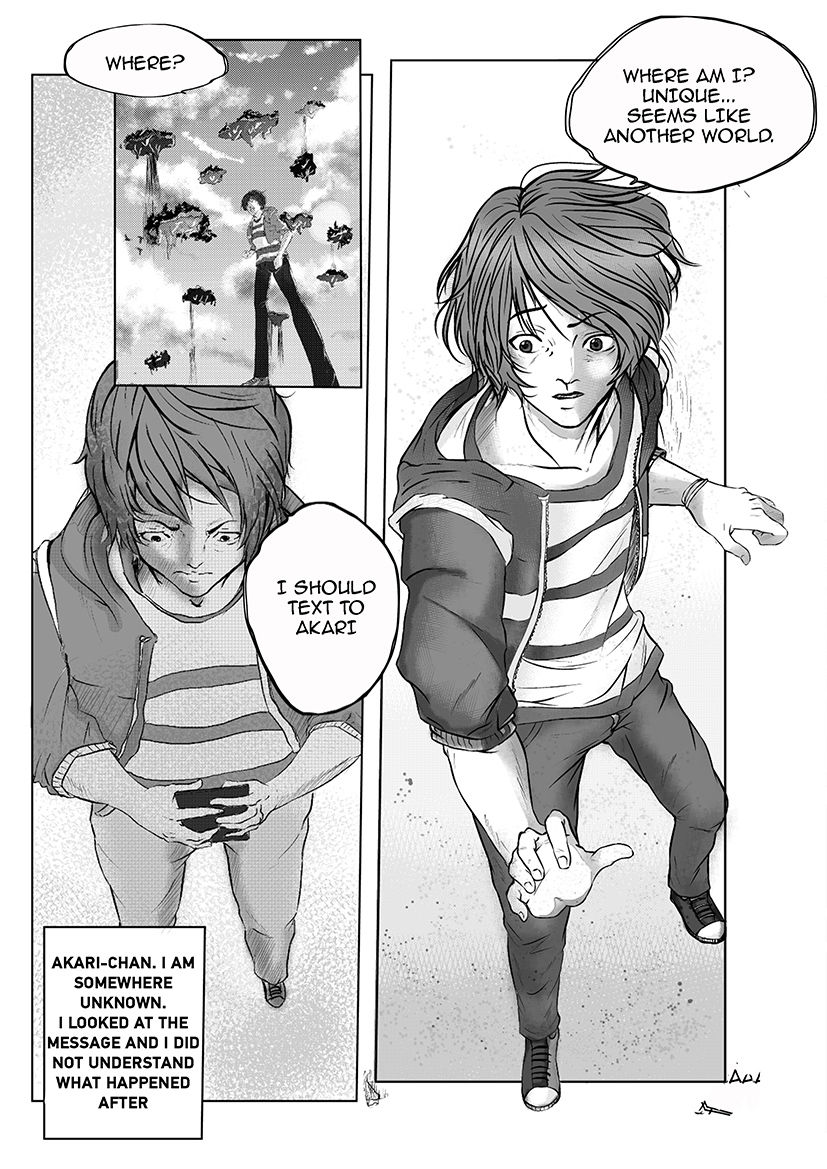 Digimon: Data Hunters Chapter 1 page 23 - Chapter 1 : Awakening of Chirubi, Helpf of Akari and Bunnymon