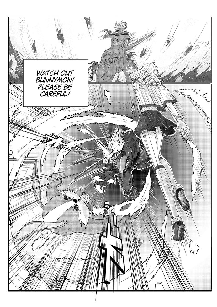 Digimon: Data Hunters Chapter 1 page 30 - Chapter 1 : Awakening of Chirubi, Helpf of Akari and Bunnymon