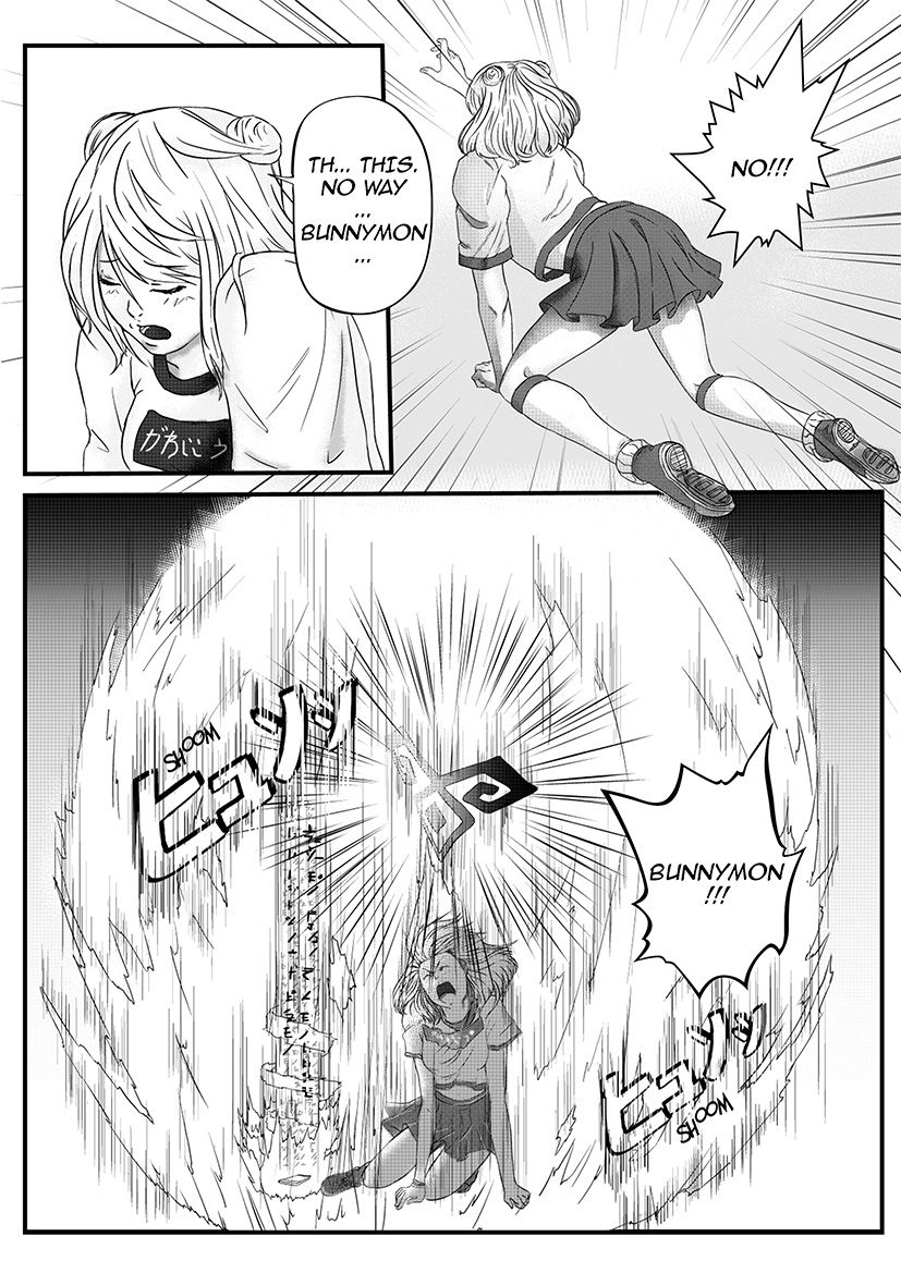 Digimon: Data Hunters Chapter 1 page 32 - Chapter 1 : Awakening of Chirubi, Helpf of Akari and Bunnymon