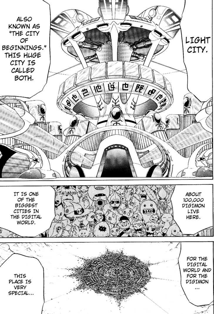 Digimon Next Chapter 12 page 5 - Chapter 12 : The City of Light, Light City!!