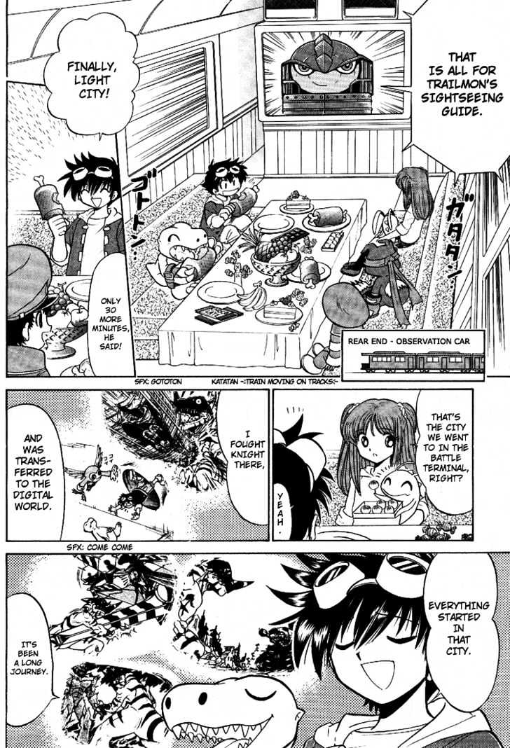 Digimon Next Chapter 12 page 6 - Chapter 12 : The City of Light, Light City!!