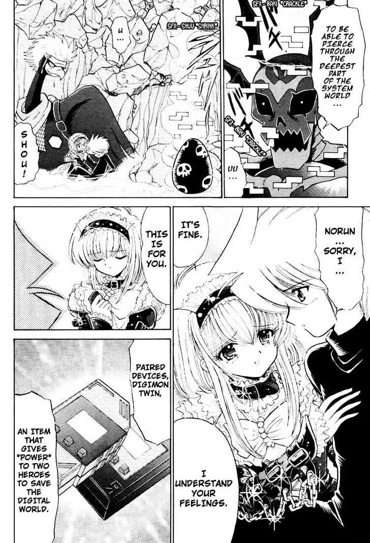 Digimon Next Chapter 21 page 22 - Chapter 21 : Paired Devices Digimon Twin!