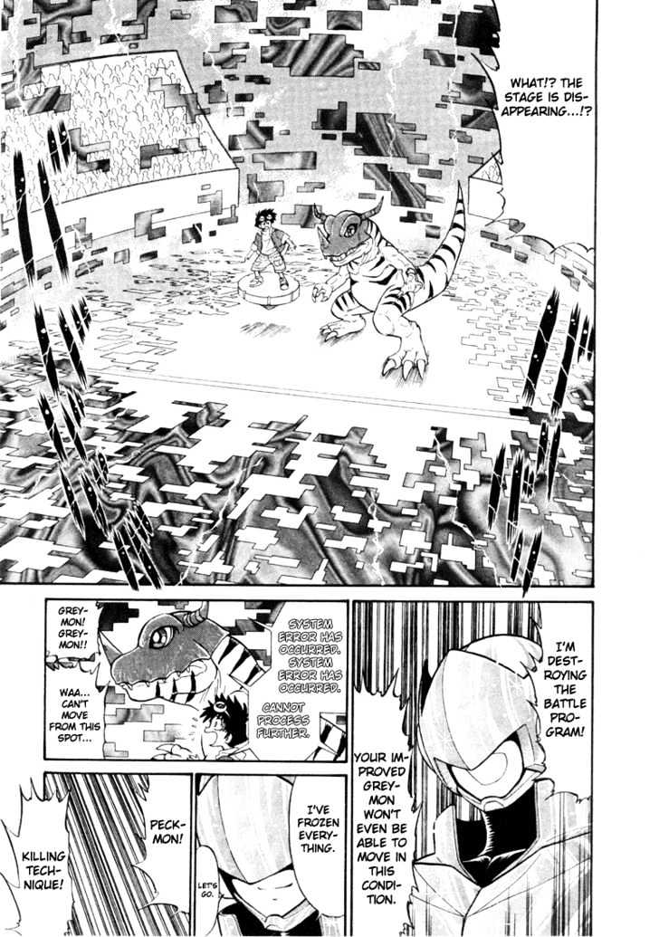 Digimon Next Chapter 3 page 17 - Chapter 3 : Greymon vs Peckmon