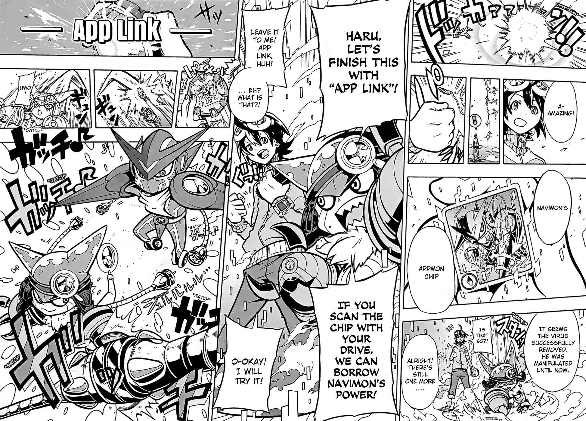 Digimon Universe: Appli Monsters Chapter 1 page 22 - Chapter 1: Protagonist Launched!!