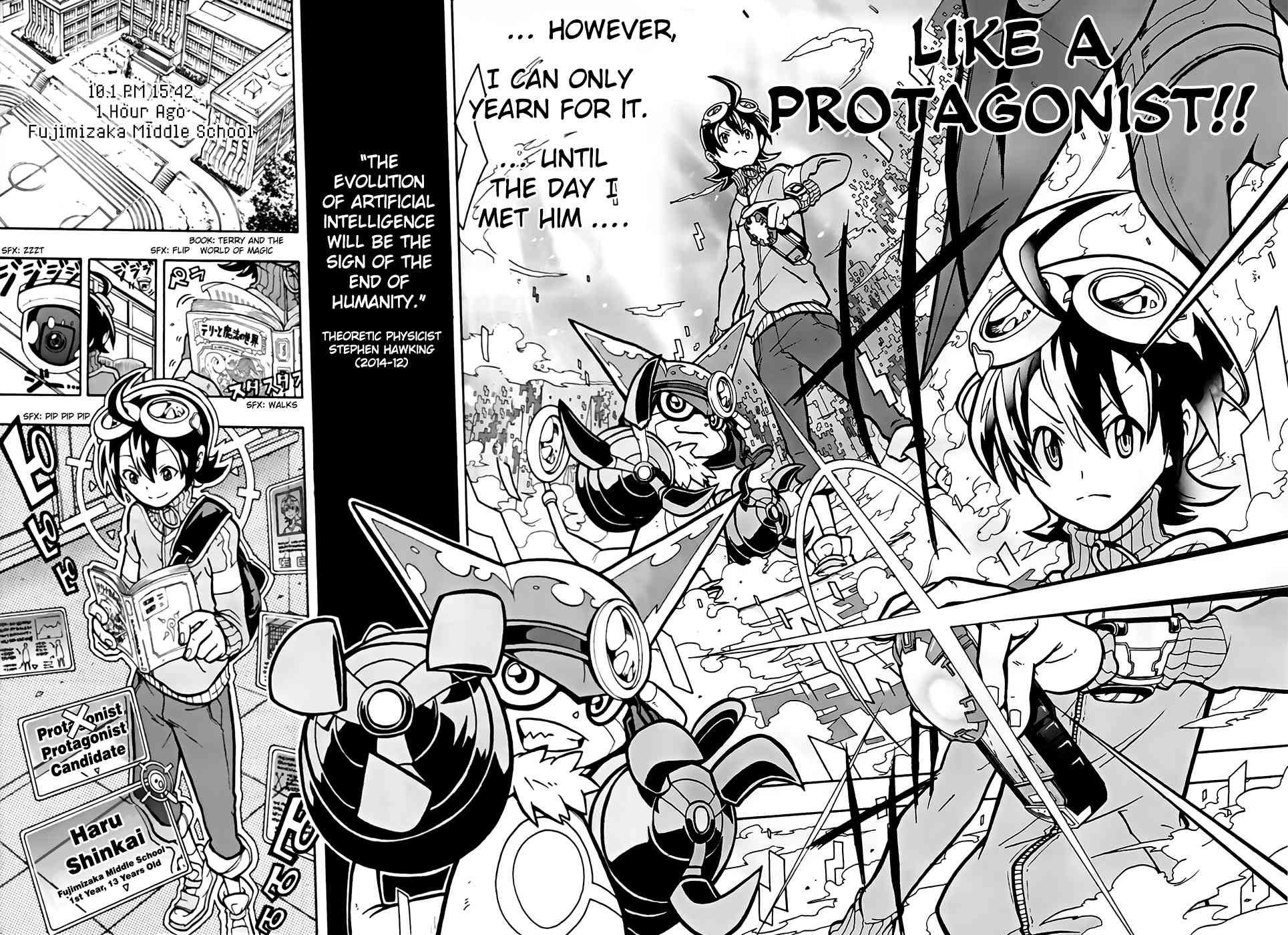 Digimon Universe: Appli Monsters Chapter 1 page 3 - Chapter 1: Protagonist Launched!!