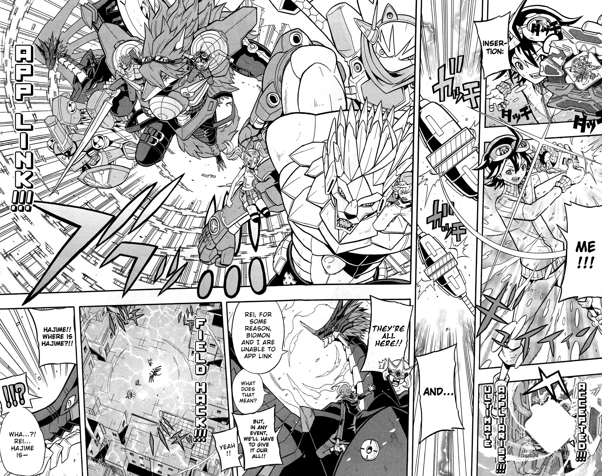Digimon Universe: Appli Monsters Chapter 10 page 10 - Chapter 10: Overdrive!!