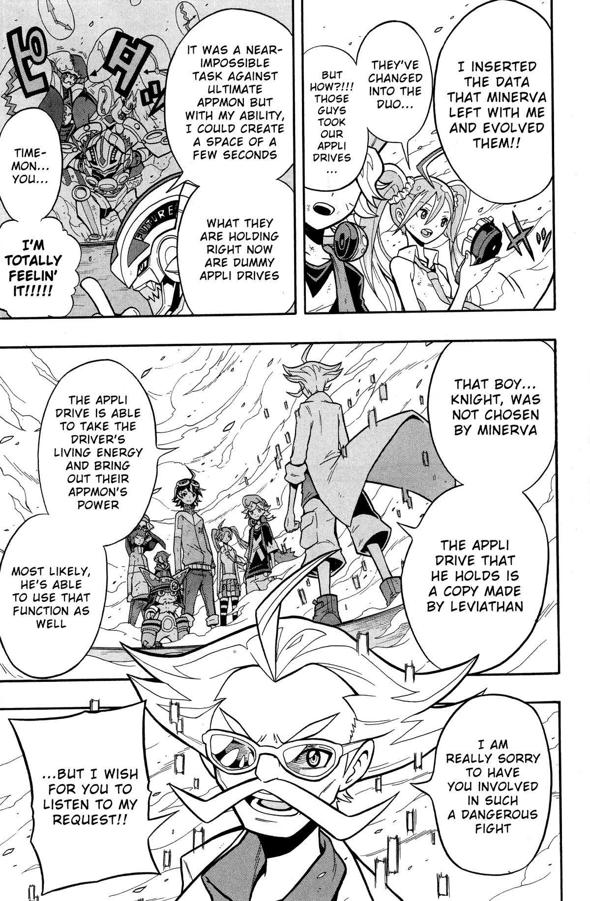 Digimon Universe: Appli Monsters Chapter 10 page 8 - Chapter 10: Overdrive!!