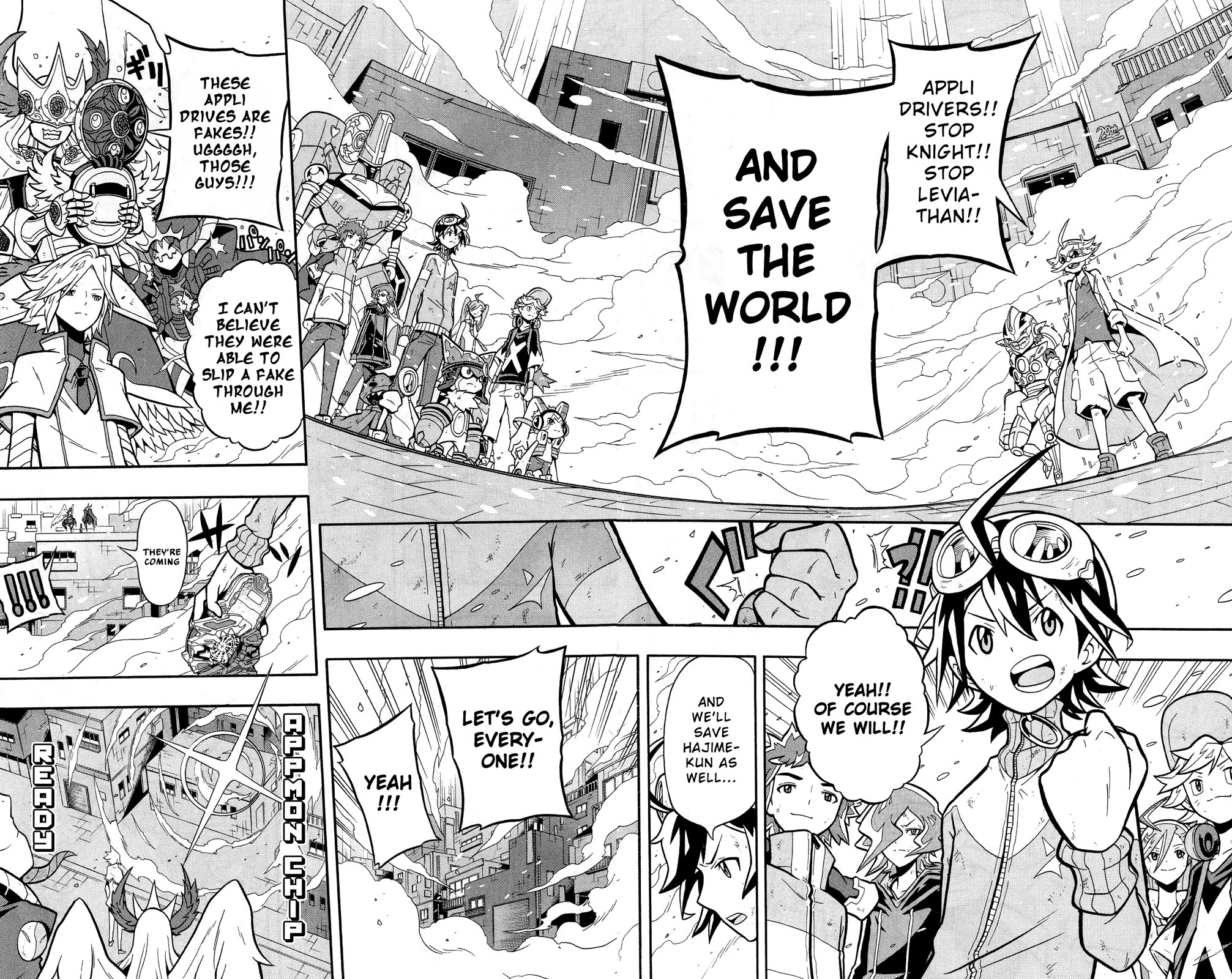 Digimon Universe: Appli Monsters Chapter 10 page 9 - Chapter 10: Overdrive!!