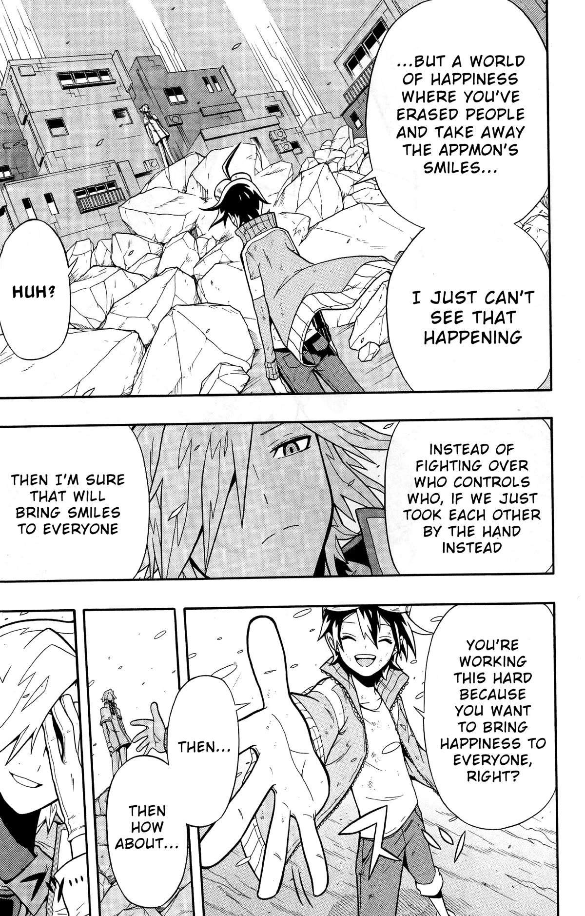 Digimon Universe: Appli Monsters Chapter 11 page 10 - Chapter 11: What Binds Us!!