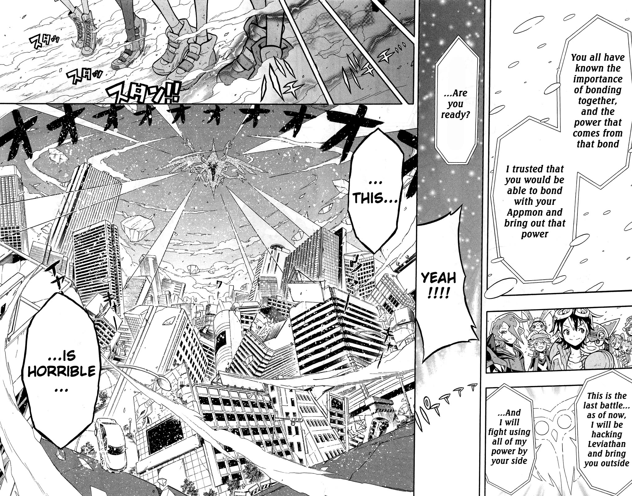 Digimon Universe: Appli Monsters Chapter 11 page 22 - Chapter 11: What Binds Us!!