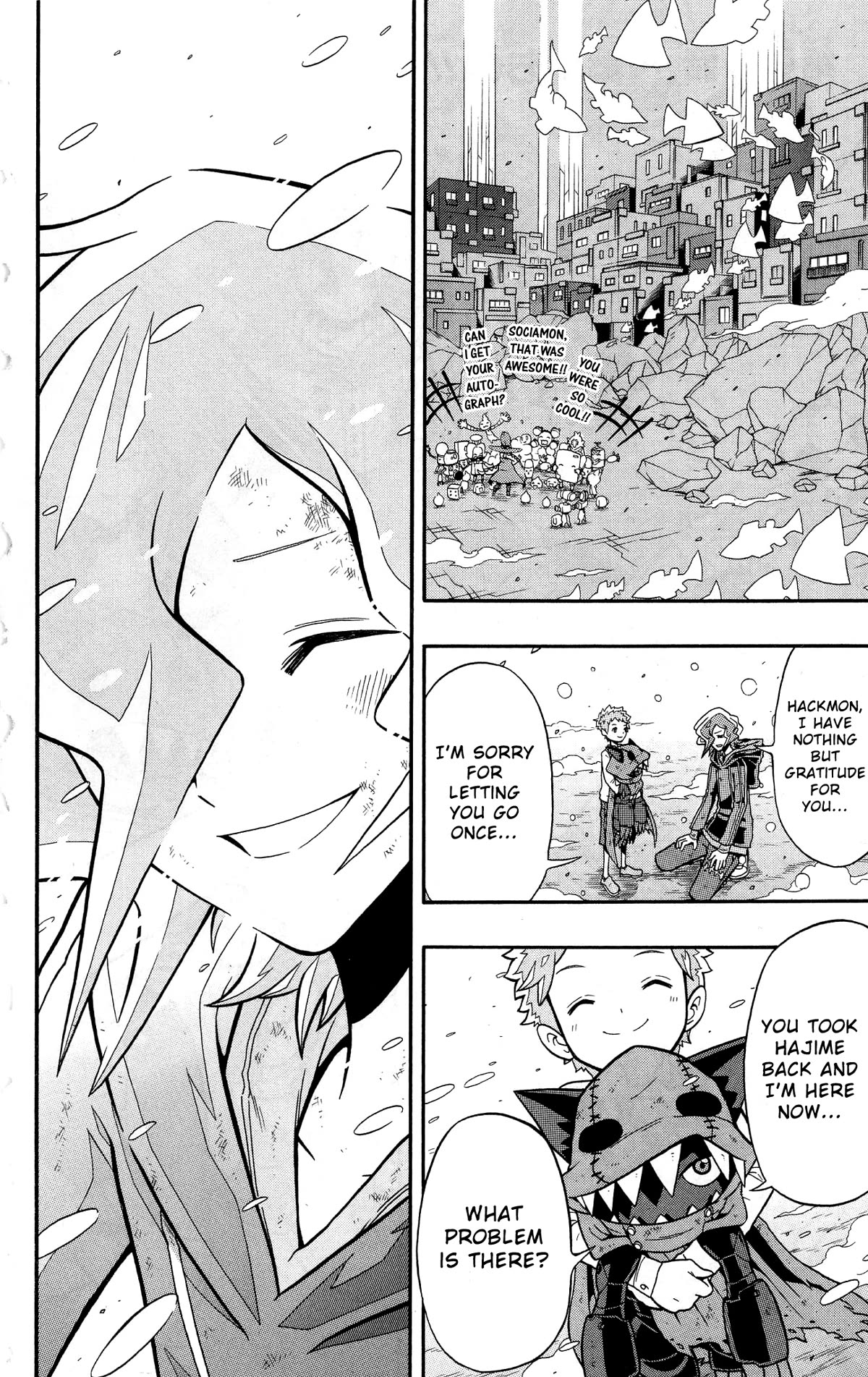 Digimon Universe: Appli Monsters Chapter 11 page 4 - Chapter 11: What Binds Us!!