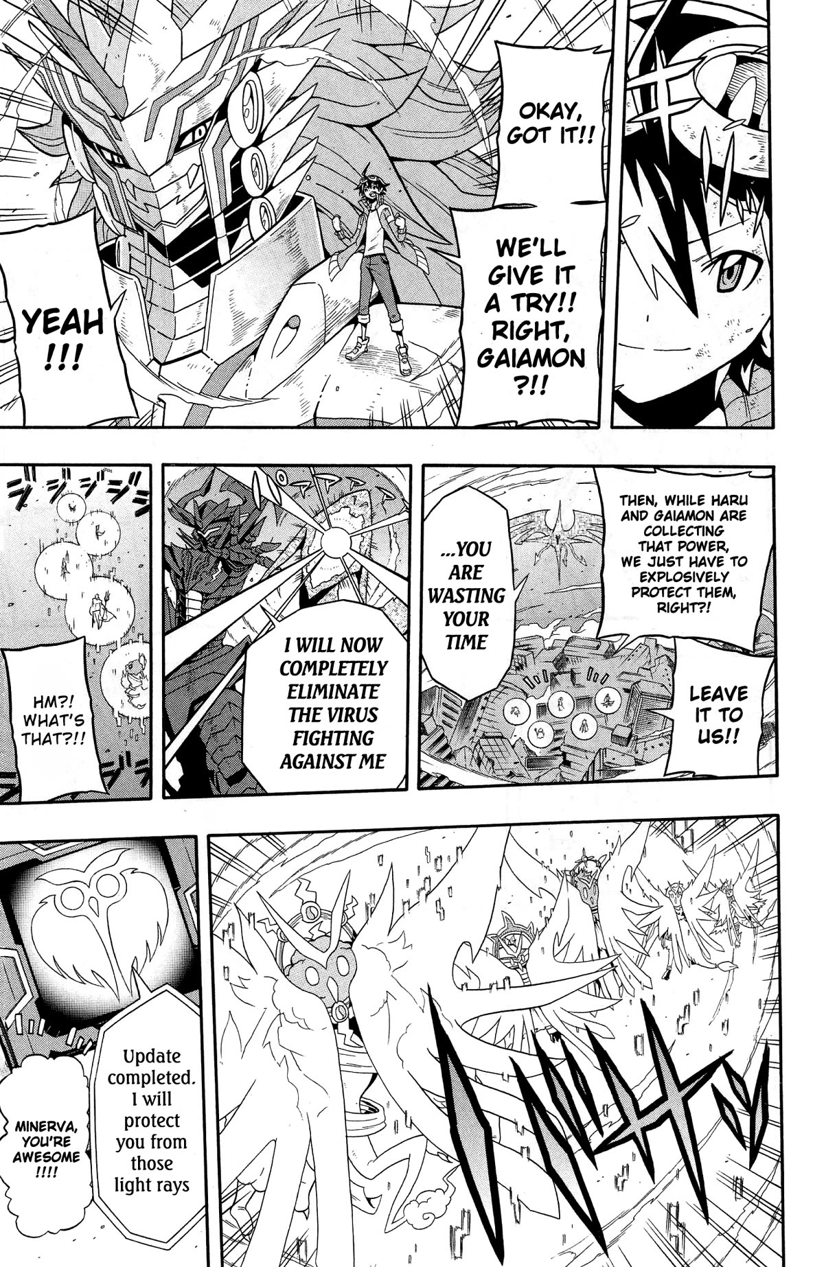Digimon Universe: Appli Monsters Chapter 12 page 11 - Chapter 12: Gatch!! [END]